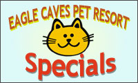 Eagle Caves Pet Resort Specials